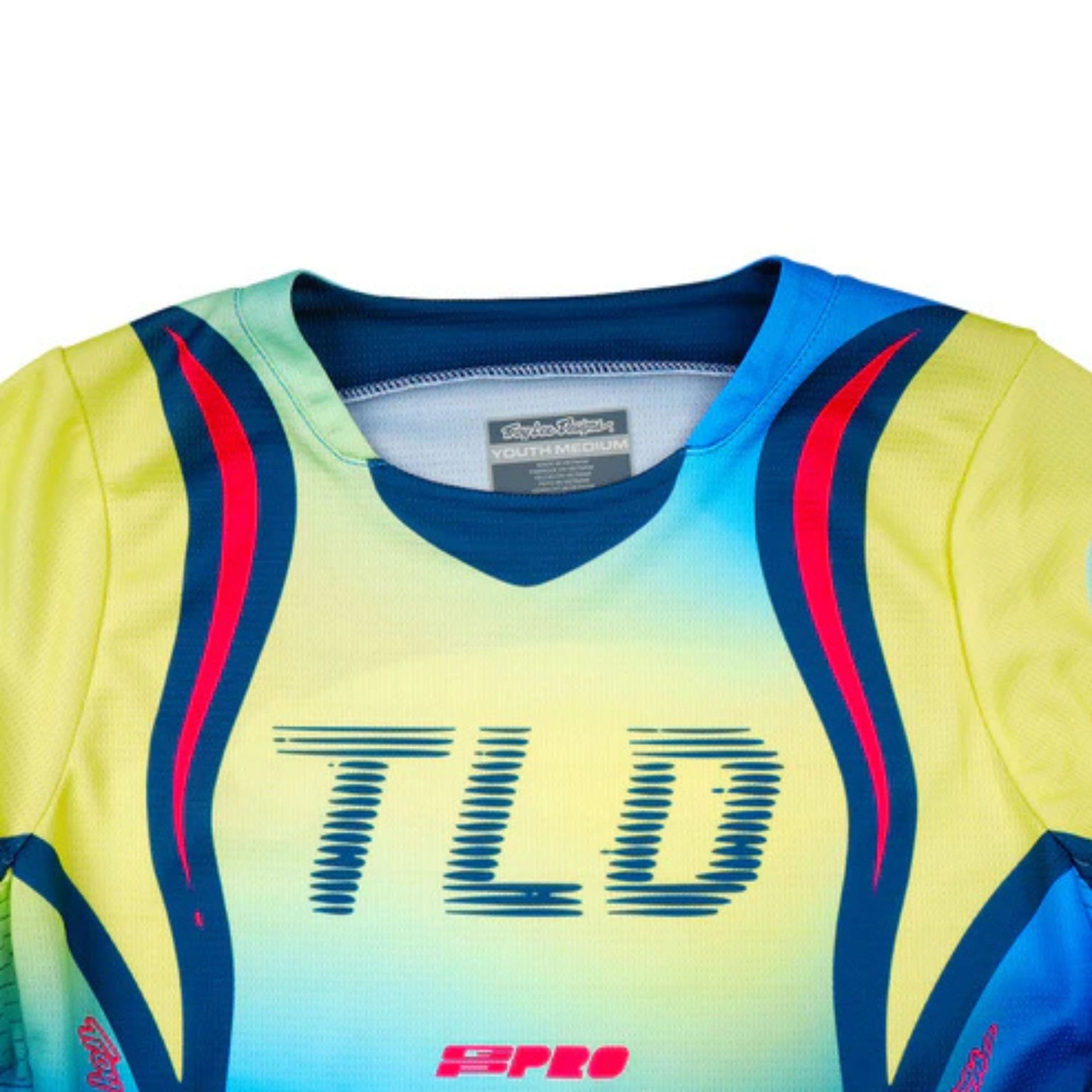 Jersey para niño Troy Lee Designs Gp Pro Drip Glo Yellow / Dark Navy